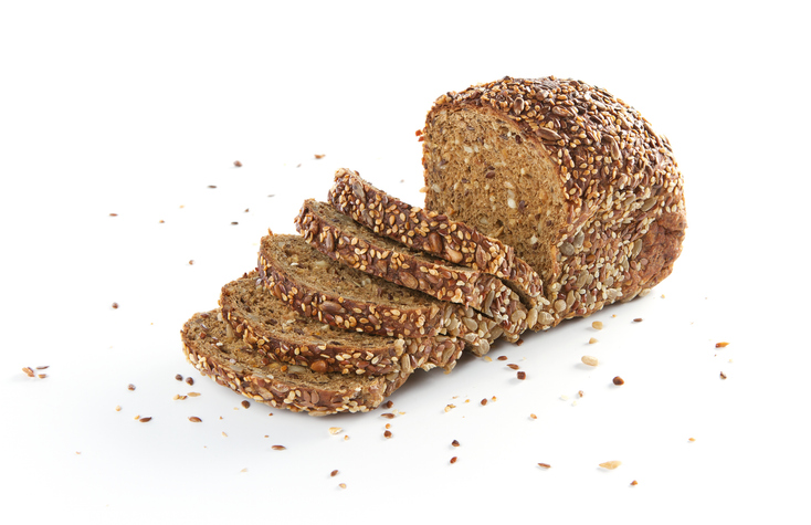 Homemade organic bread